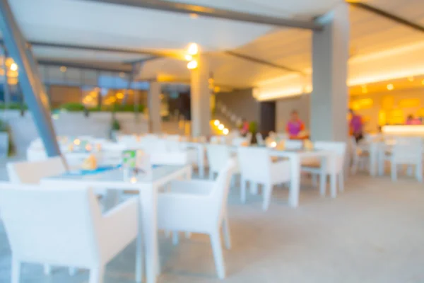 Hintergrund des Restaurants verschwimmen lassen — Stockfoto