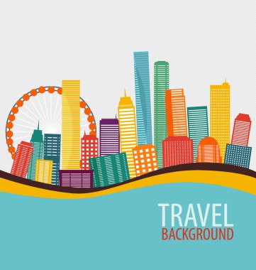 Yaratıcı seyahat şablonu