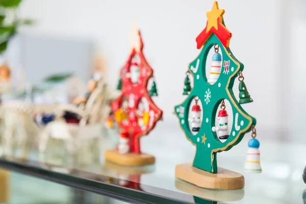 Bonecas de Natal de madeira — Fotografia de Stock