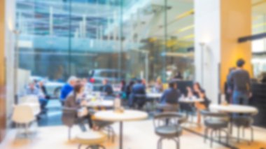 Restoran arka plan bulanıklık