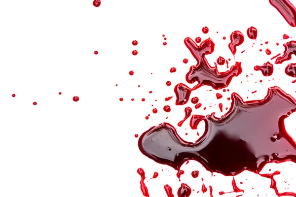 Goteo de sangre roja —  Fotos de Stock