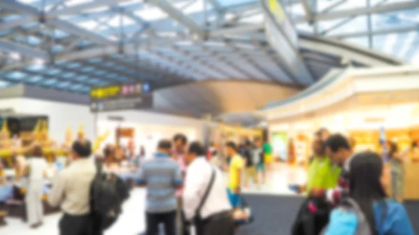 Blur passengers in airport — Stock Photo, Image
