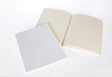 beyaz boş kataloglar