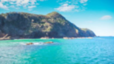 Deniz arka plan bulanıklık