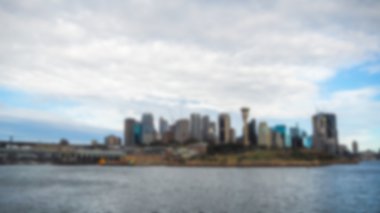 Şehir arka plan bulanıklık