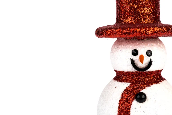 Kerst decoratieve Snowman — Stockfoto