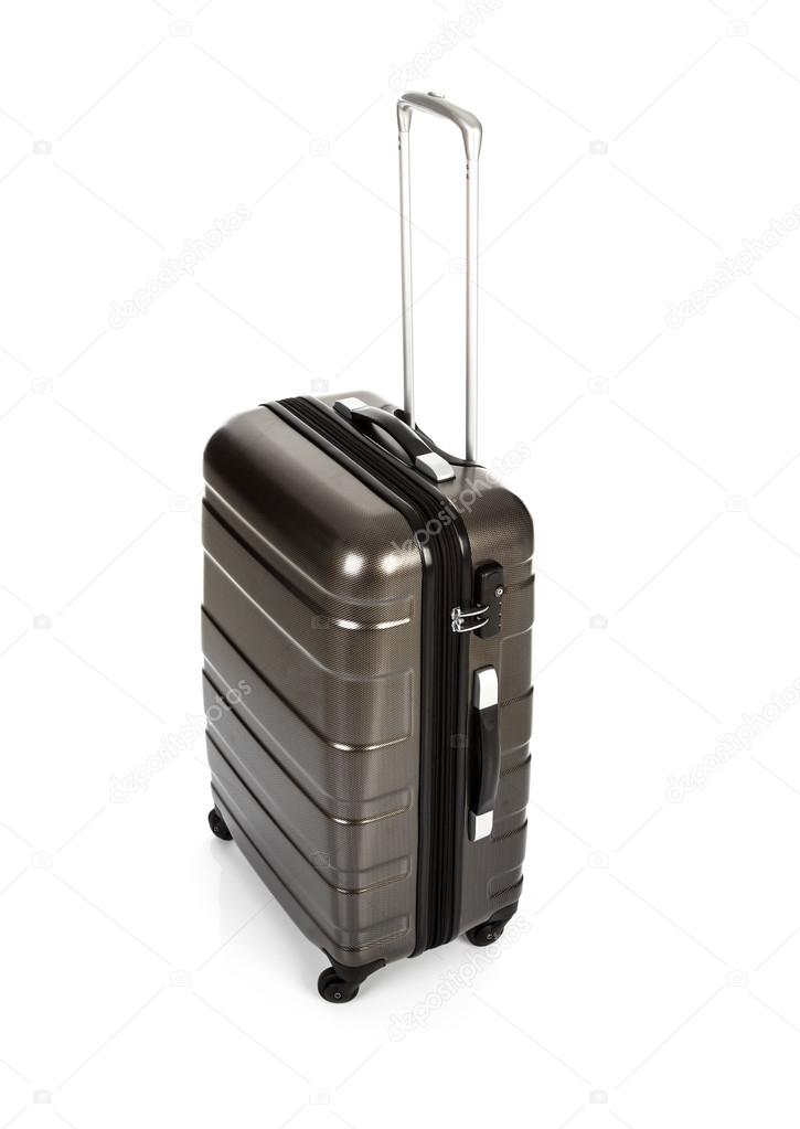 Black suitcase for travelling