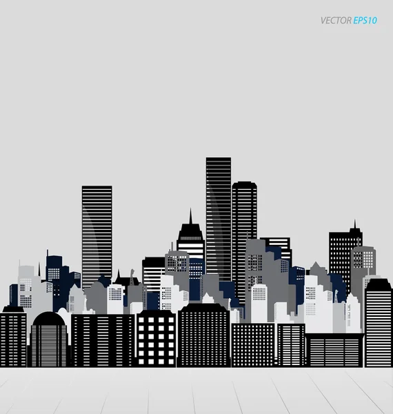 Plantilla de diseño edificios creativos — Vector de stock