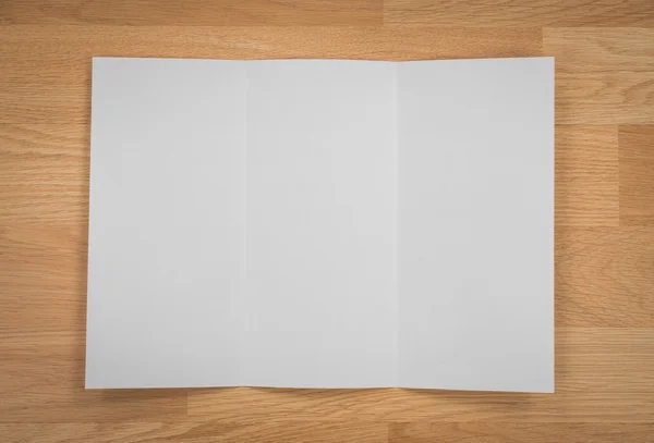 Carta modello trifold — Foto Stock