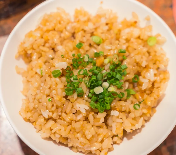 Japan rice in plate — Stock Photo, Image