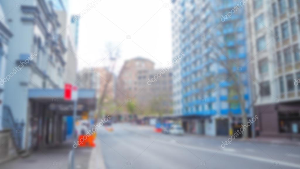 city with road and buildings