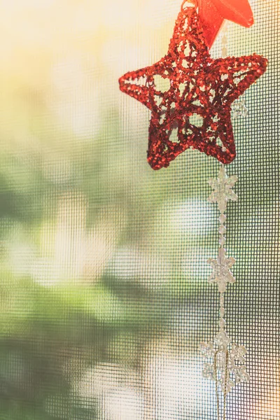 クリスマス装飾吊り — ストック写真