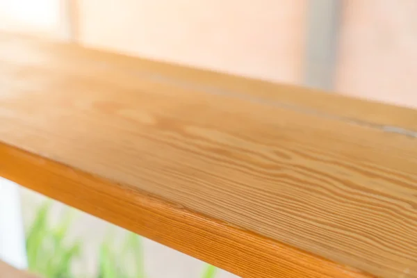 Wooden table desk — Stock Photo, Image