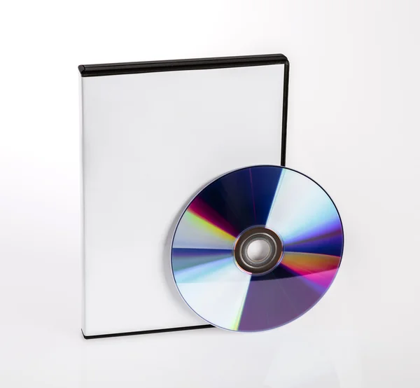 Blank compact disc mock up — Stock Photo, Image