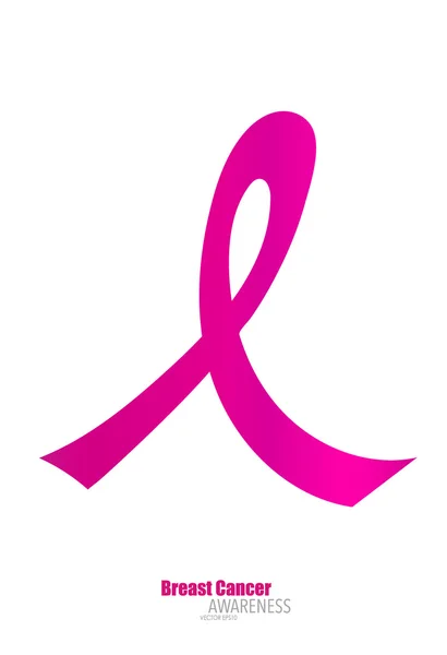 乳がんの認識 — ストックベクタ