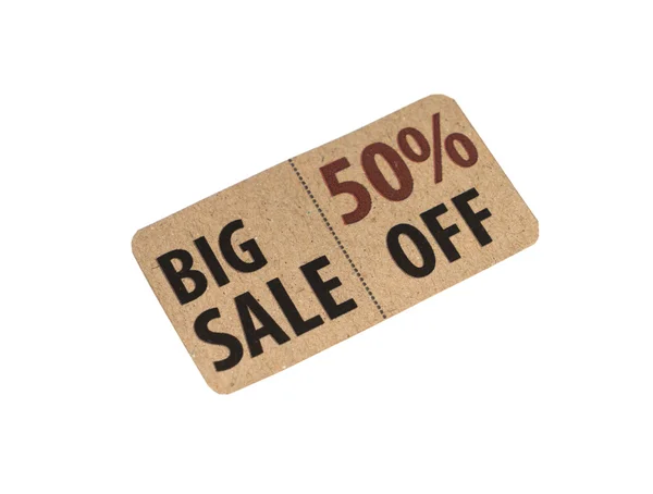 Vintage Sale Coupon — Stock Photo, Image