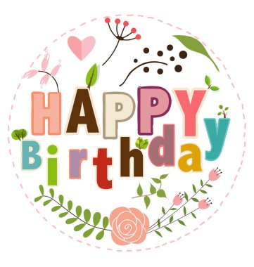 Doğum günün kutlu olsun.