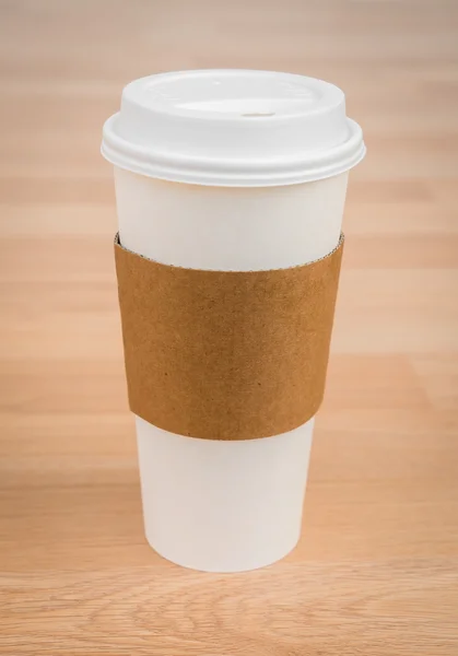 紙コーヒーカップ — ストック写真