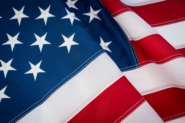 National American flag — Stock Photo, Image