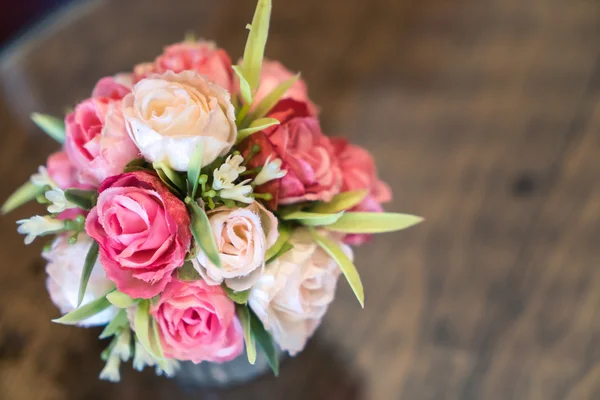 Dekoration künstliche Blumen — Stockfoto