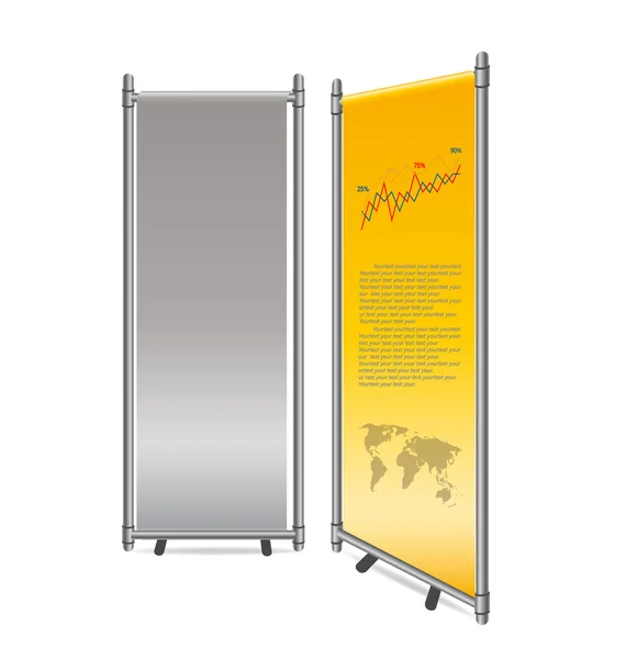 Blanks display templates — Stock Vector