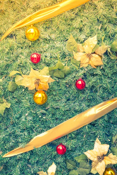 Dekorasyon Noel ağacı — Stok fotoğraf