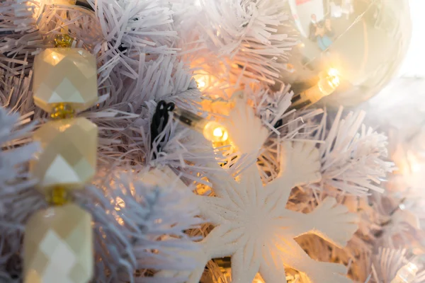 Decoration on christmas tree — Stock Photo, Image