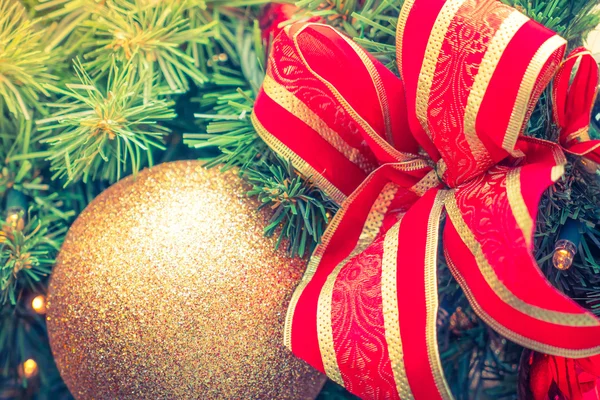 Vánoční strom dekorace — Stock fotografie