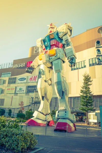 Sculptuur van anime robot Gundam — Stockfoto