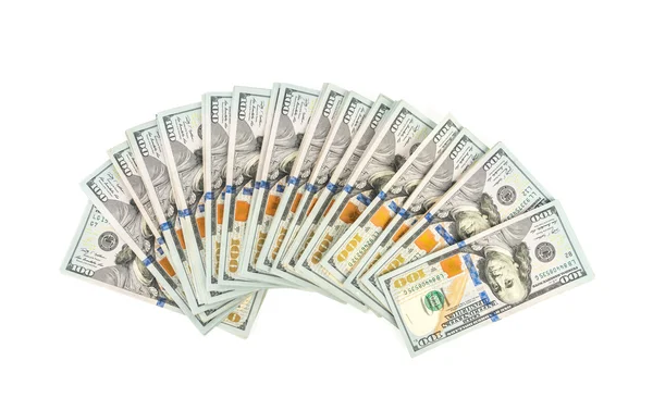 Sto dolarů bankovky — Stock fotografie