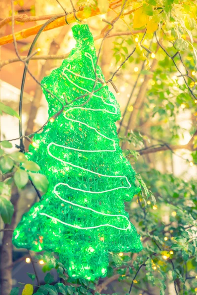 Christmas toy on tree — Stock Photo, Image