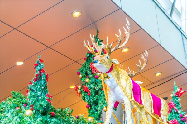 Cervos decorações de Natal — Fotografia de Stock