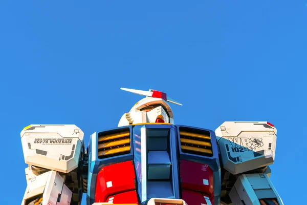 Sculptuur van anime robot Gundam — Stockfoto