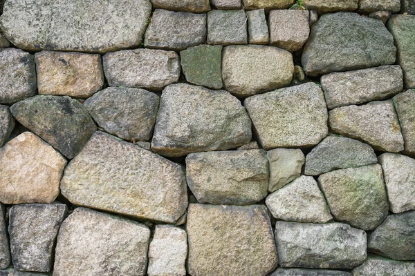 Parede de cimento de pedra — Fotografia de Stock