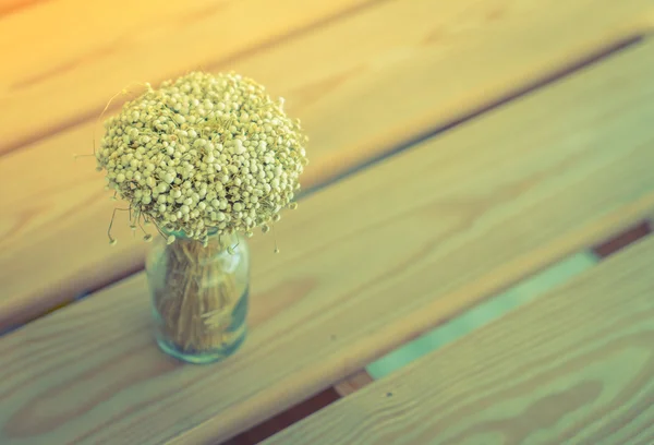 Strauß schöner Grasblumen — Stockfoto