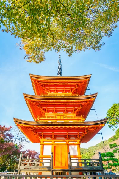 Architektur im Kiyomizu-dera-Tempel — Stockfoto