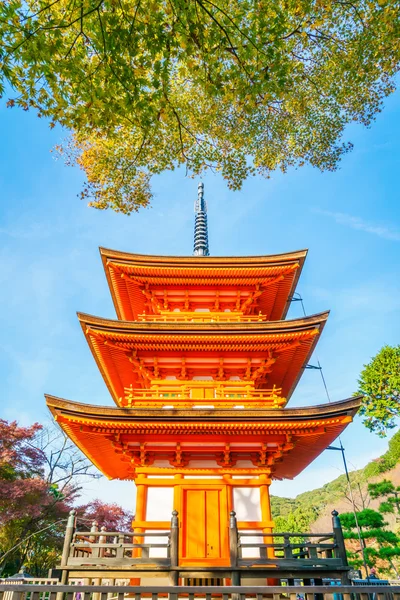 Építészet Kiyomizu-dera Temple — Stock Fotó