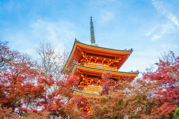 Arquitectura en Kiyomizu templo dera — Foto de Stock