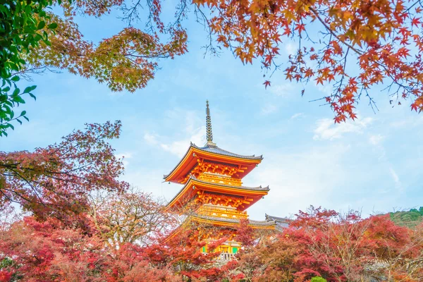 Arquitectura en Kiyomizu templo dera — Foto de Stock