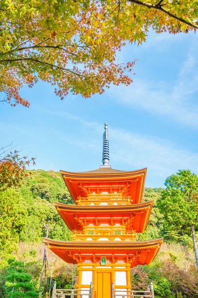 Architektur im Kiyomizu-dera-Tempel — Stockfoto