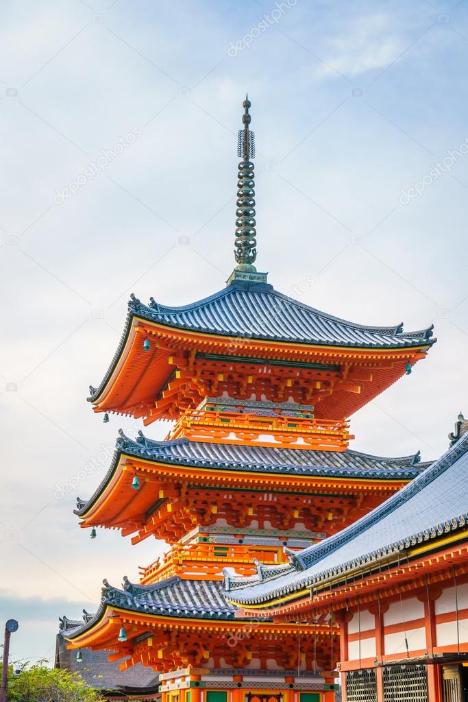 Architecture in Kiyomizu-dera Temple