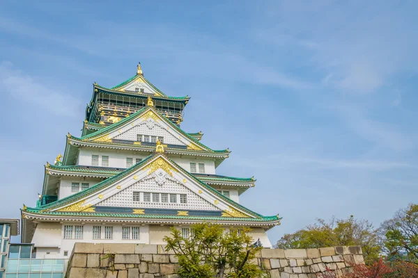 Osaka güzel Osaka Kalesi — Stok fotoğraf
