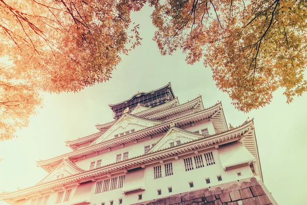 美丽的大阪城堡 — 图库照片