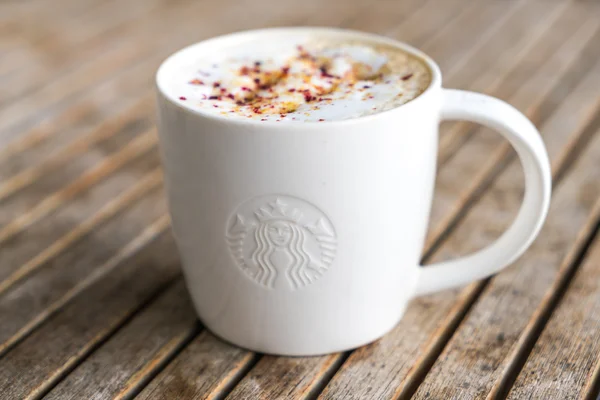 Glas Starbucks-Kaffee — Stockfoto