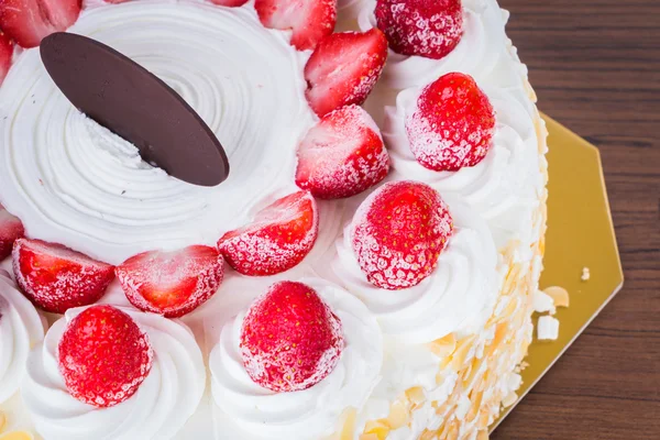 Tarta de helado de fresa —  Fotos de Stock