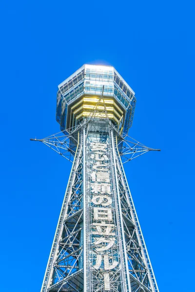 Torre Tsutenkaku en Shinsekai — Foto de Stock