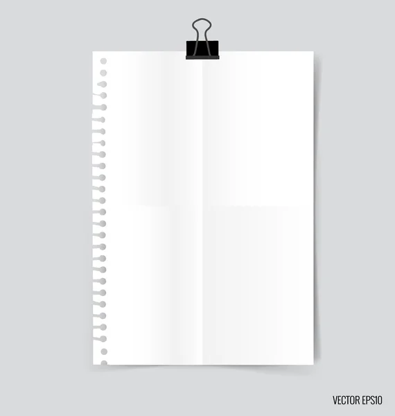 Sammlung verschiedener Papiere für Botschaften — Stockvektor