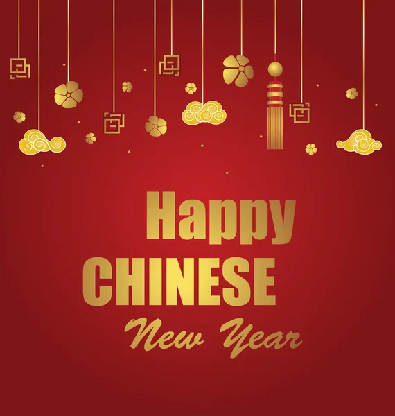 Chinese New Year design — Stock Vector