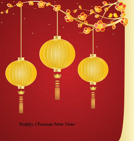 Chinese new year background — Stock Vector