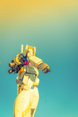 Boyutu Gundam performansları dışında Divercity Tokyo Plaza, Oda tam